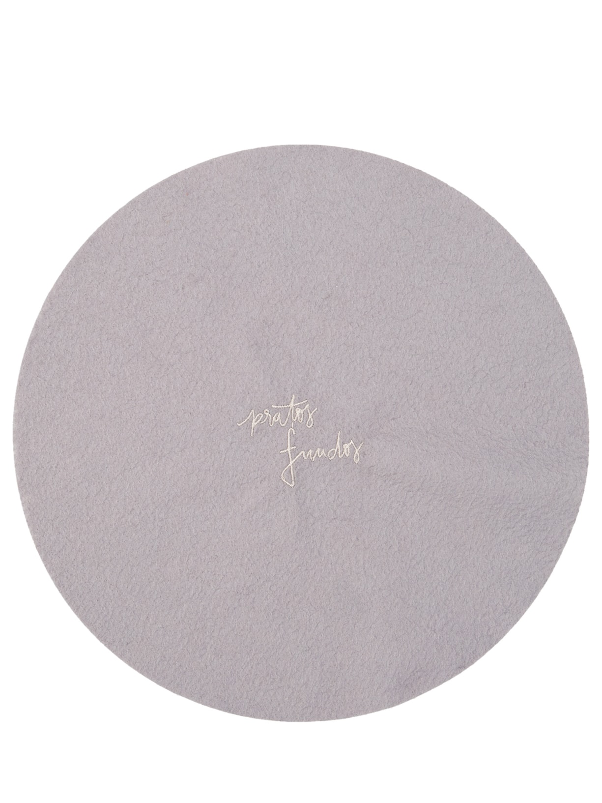 Kit De Set Separador De Louça Pratos Fundos 6 Unidades Cinza Atelier Couvert