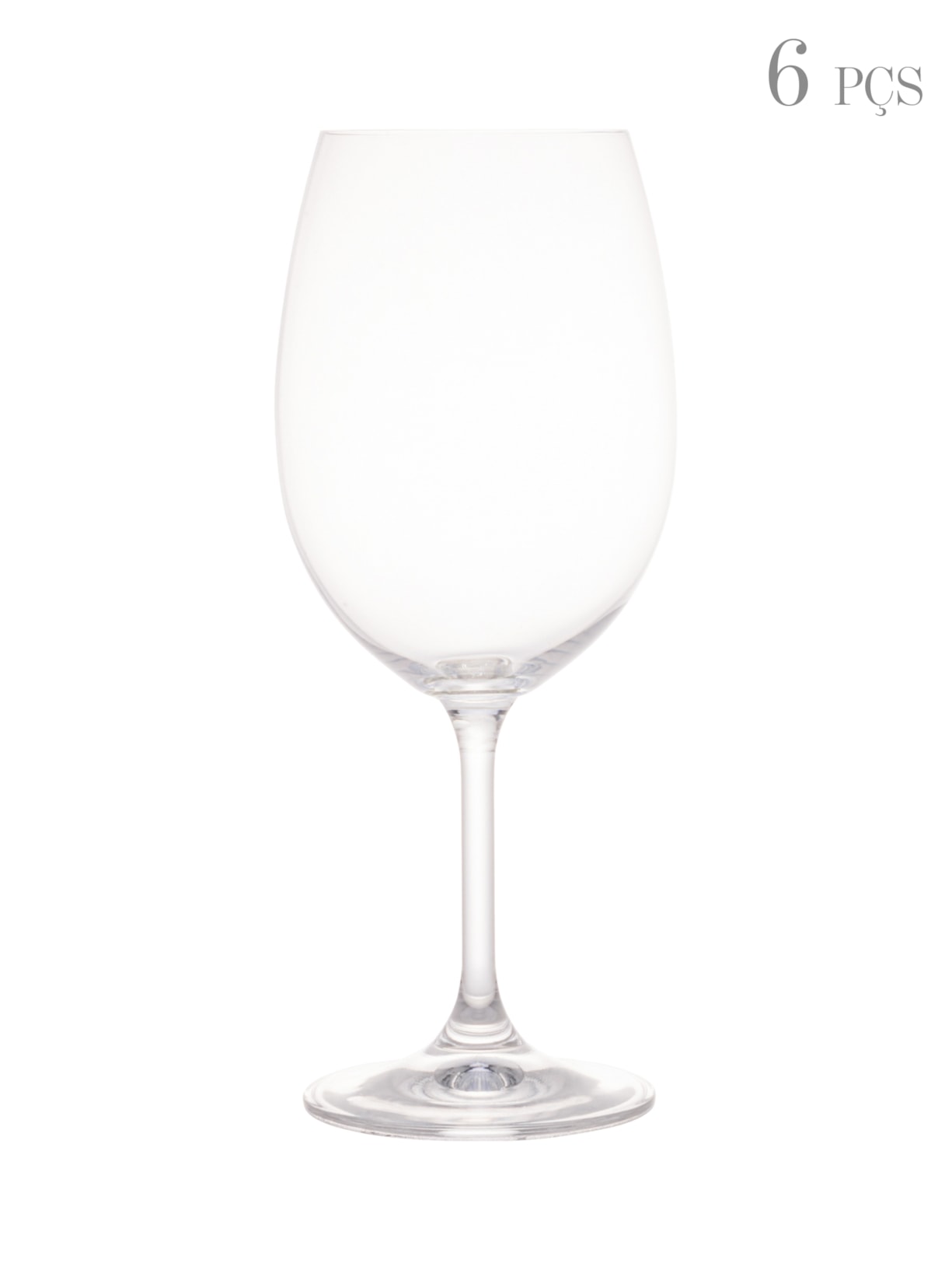 Kit De Taças De Degustação De Vinho De Cristal Ecológico Sommelier 6 Peças