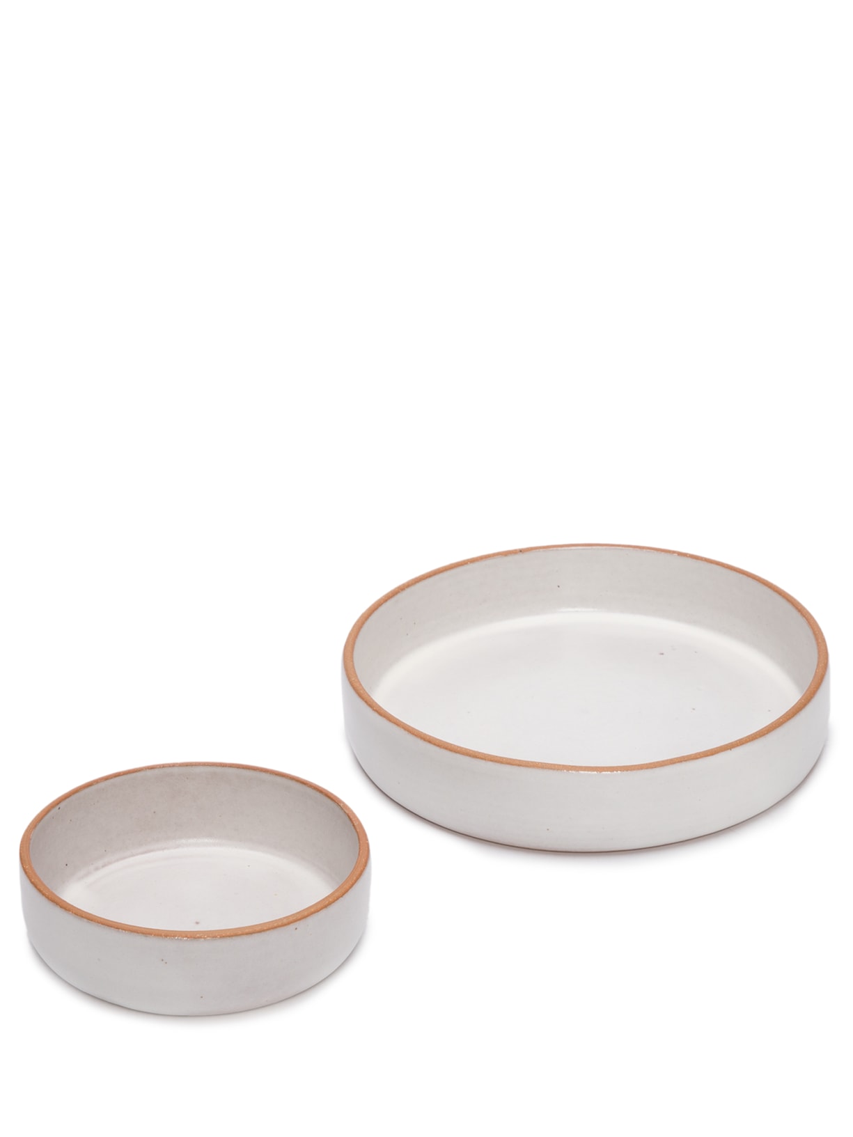 Kit De Tigela G+m 2 peças Branco Luli Ateliê