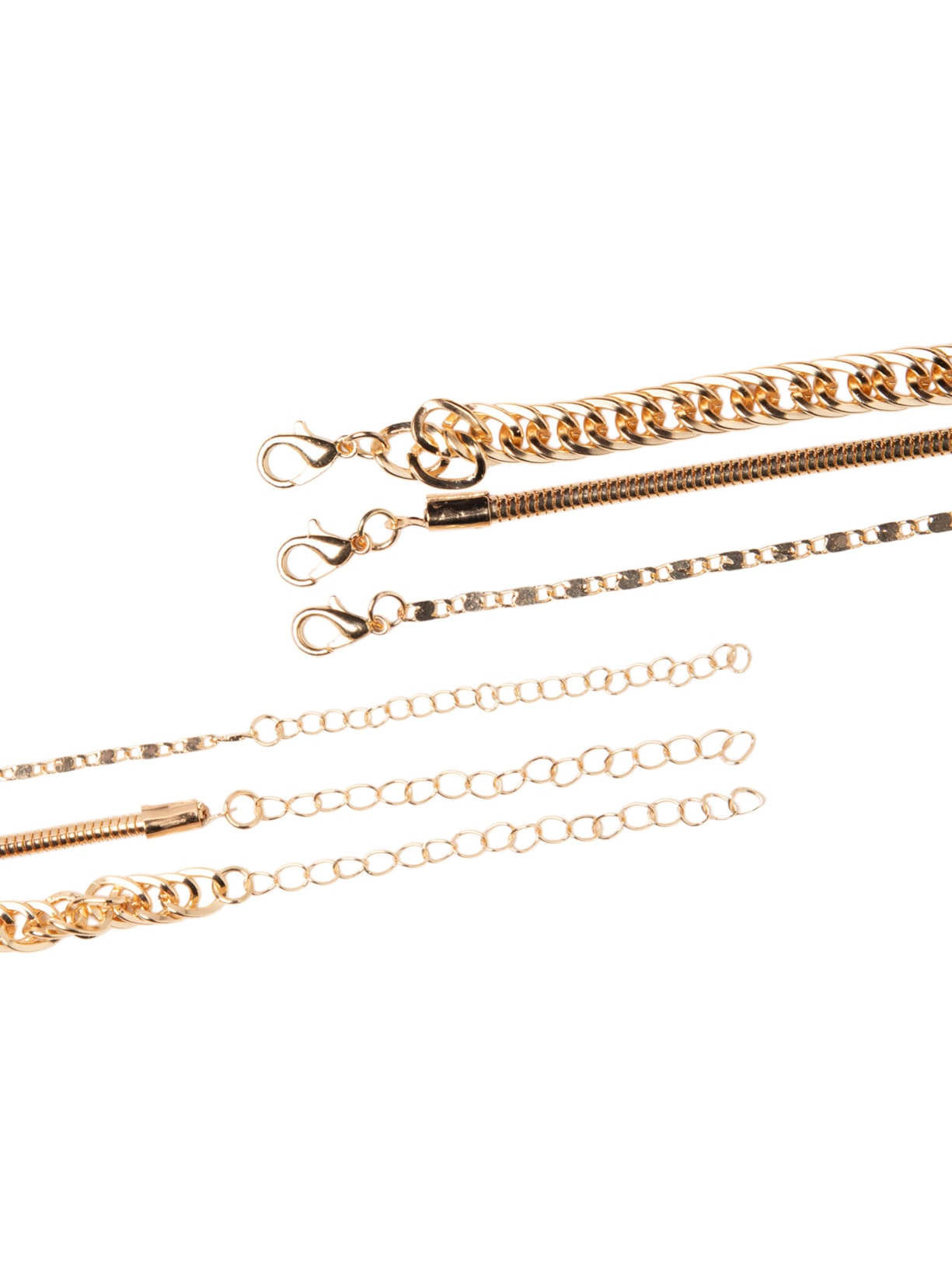 Kit Feminino Colares Dourado Basiq