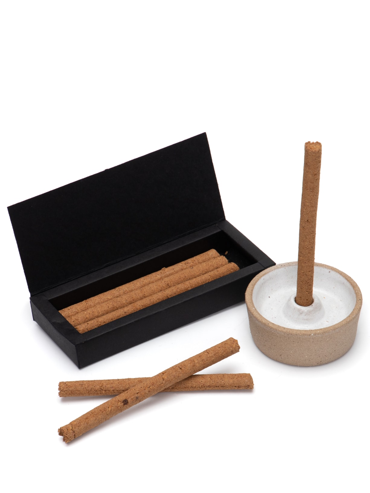 Kit Incenso Cedro 7 Unidades + Incensário - Naturais