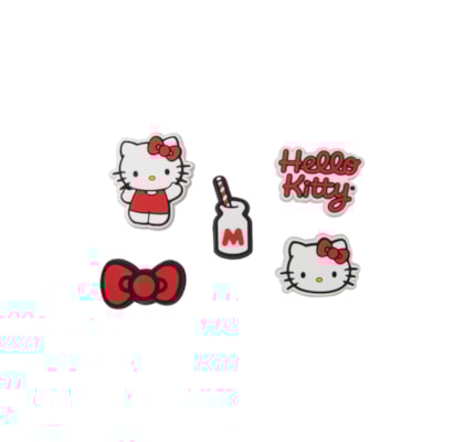 Kit Jibbitz Feminino Hello Kitty 5PCK – Branco