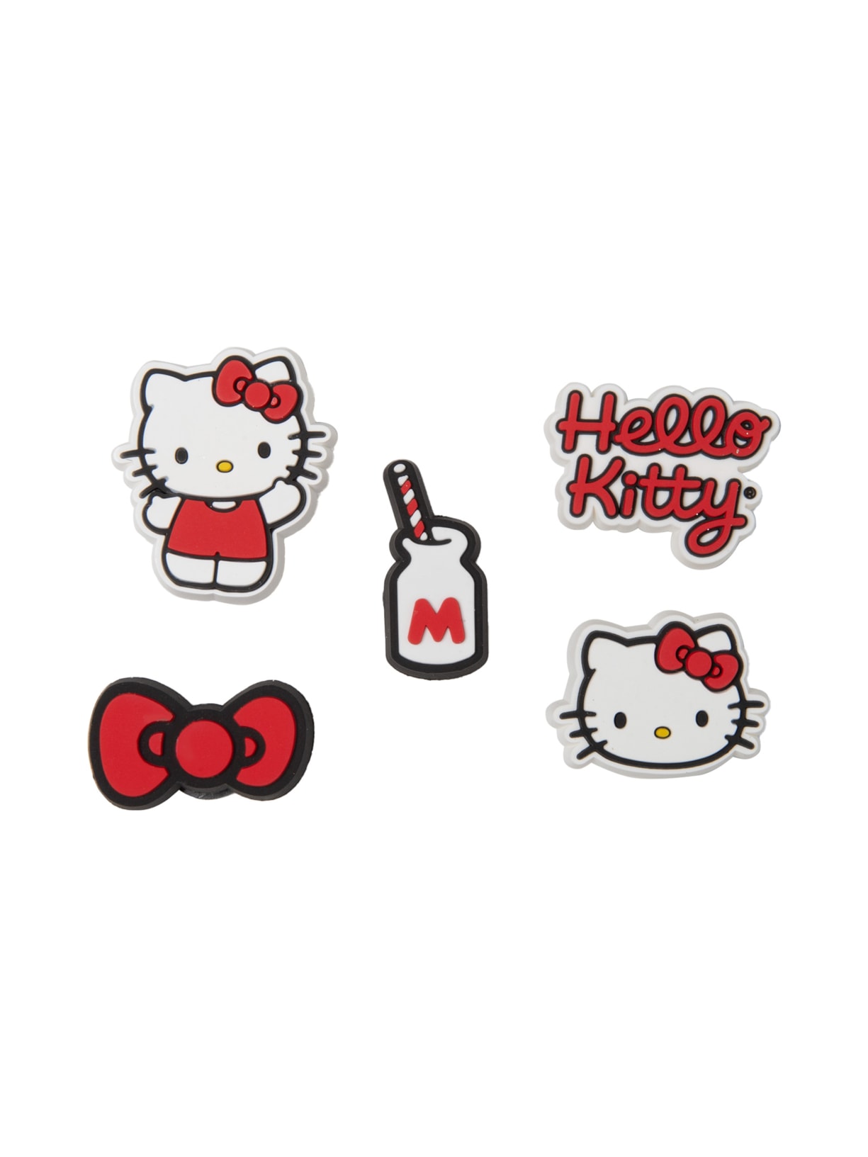 Kit Jibbitz Feminino Hello Kitty 5PCK – Branco