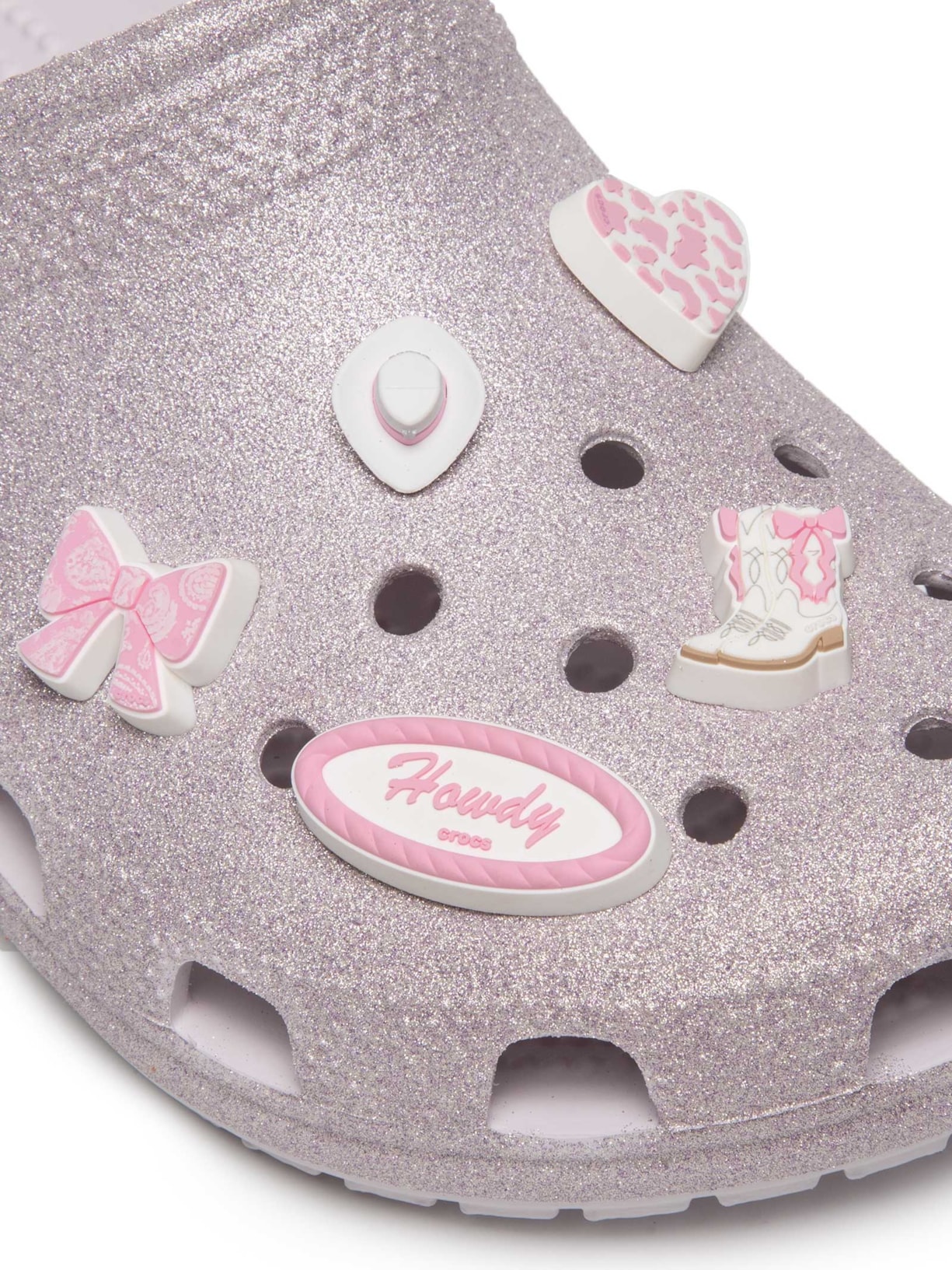 Kit Jibbitz Feminino Rodeo Cowgirl 5 Pack Branco Crocs
