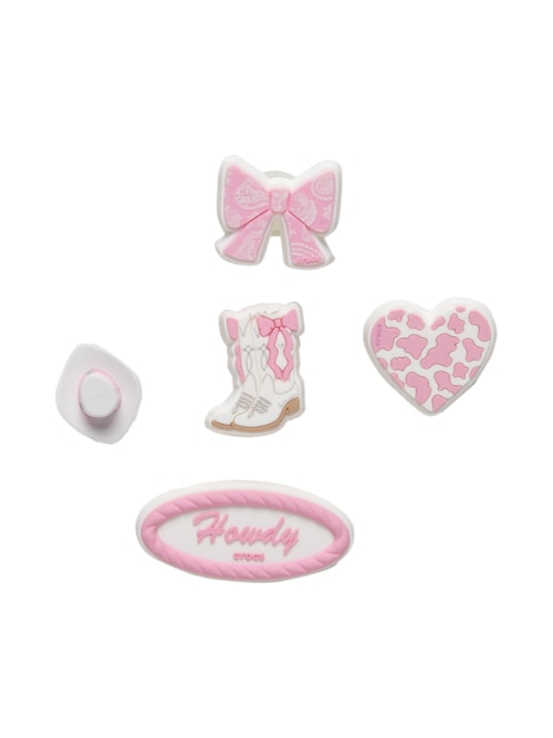 Kit Jibbitz Feminino Rodeo Cowgirl 5 Pack – Branco