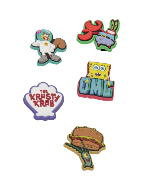 Kit Jibbitz SpongeBob 5 Pack