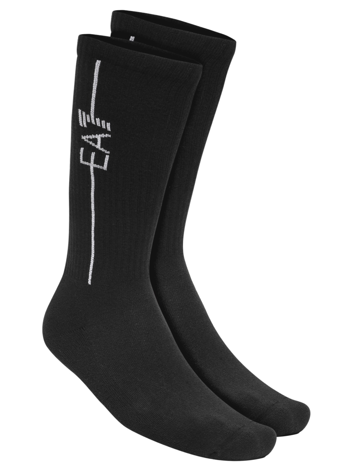 Kit Meia 2 Pares Logo Bordado Masculino - Preto
