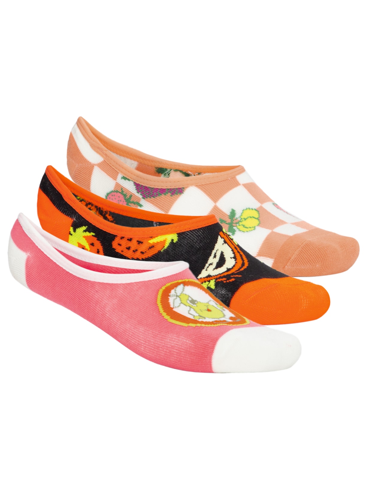 Kit Meia Feminina Cano Baixo 3 Pares