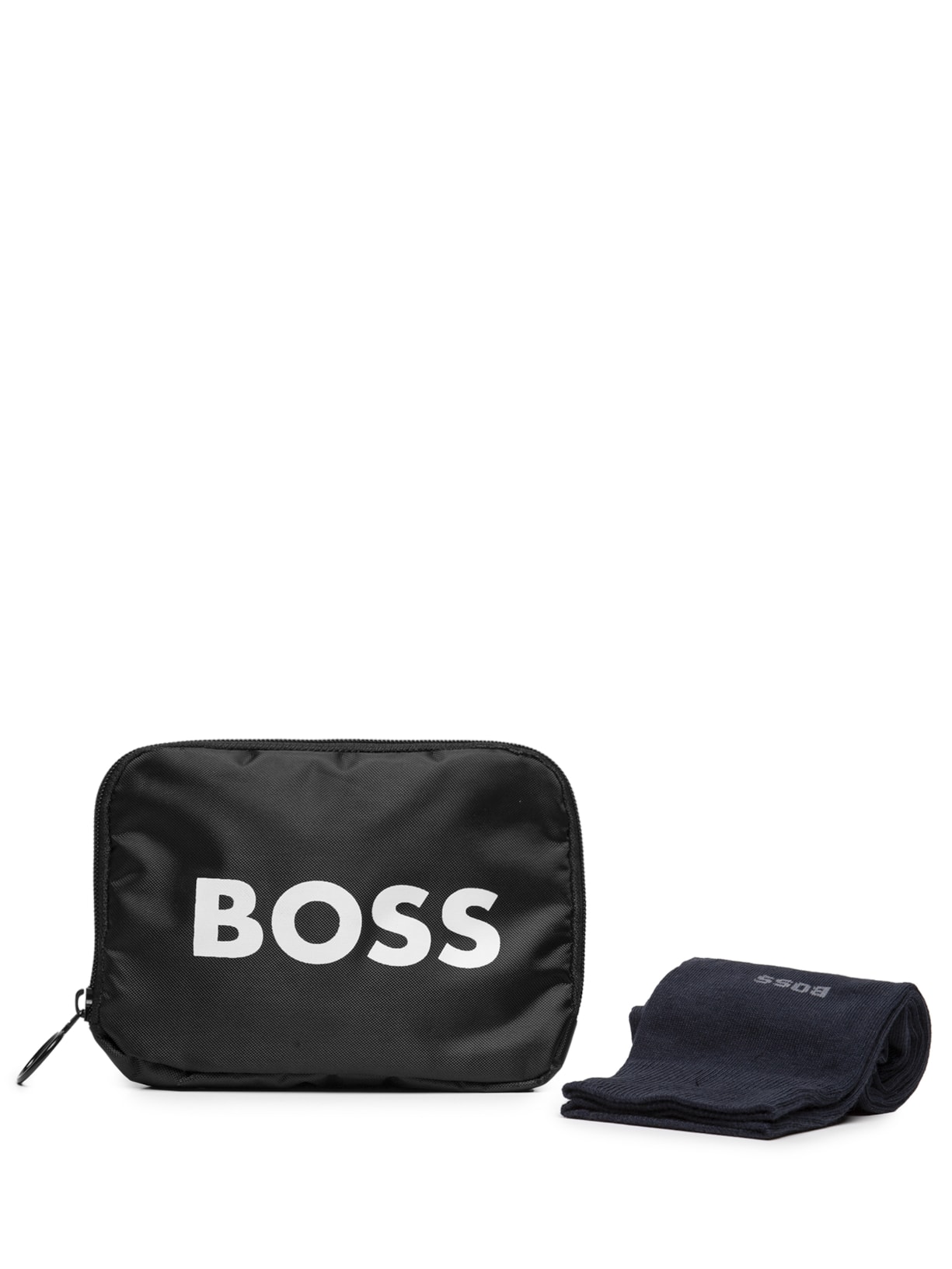 Kit Meia Masculina 2 Peças Gifset Bag Azul Boss