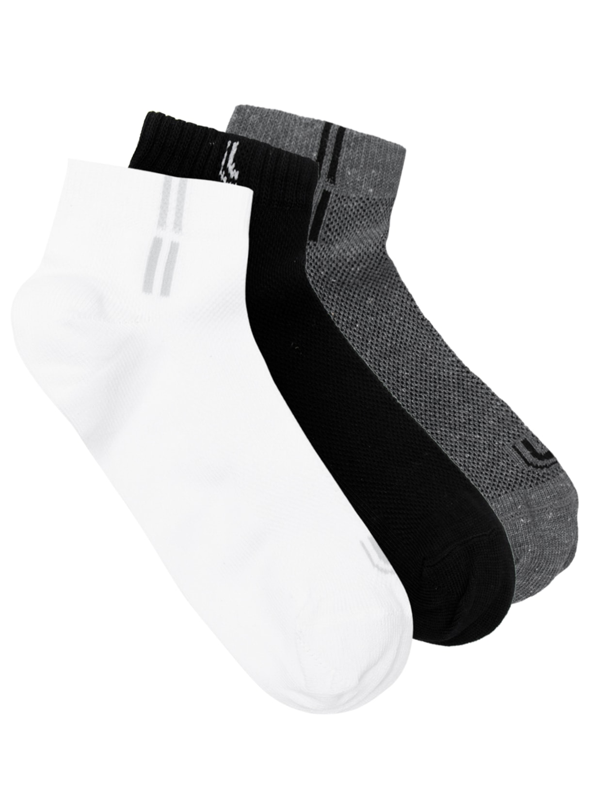 Kit Meia Masculina Au Walk - Branco