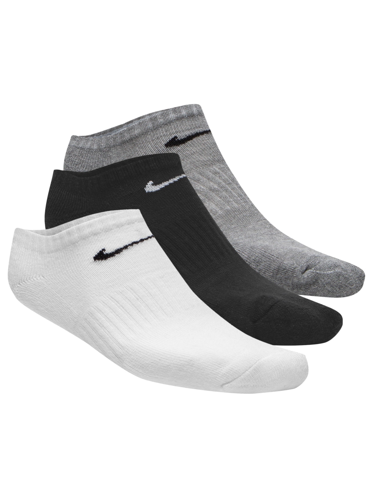 Kit Meias Feminina Everday Cush 3 Pares - Branco