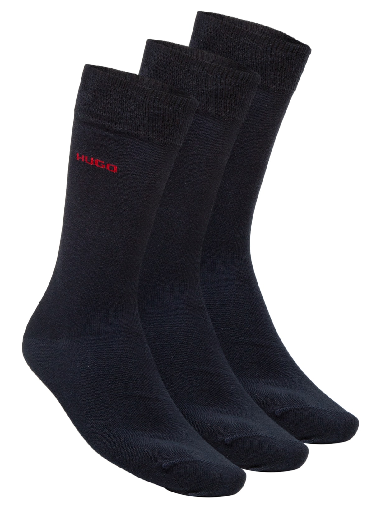 Kit Meias Masculinas 2 Peças Regular  Azul Hugo