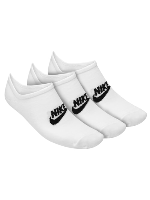 Kit Meias Masculinas Sportwear Everyday Essentials 3P - Branco
