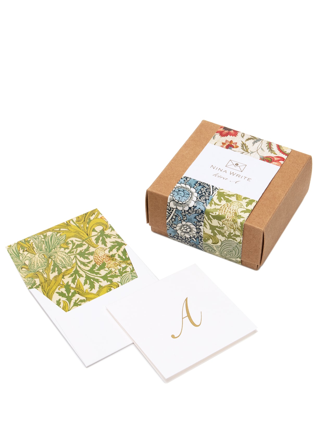 Kit Monograma Clássico A Branco Nina Write