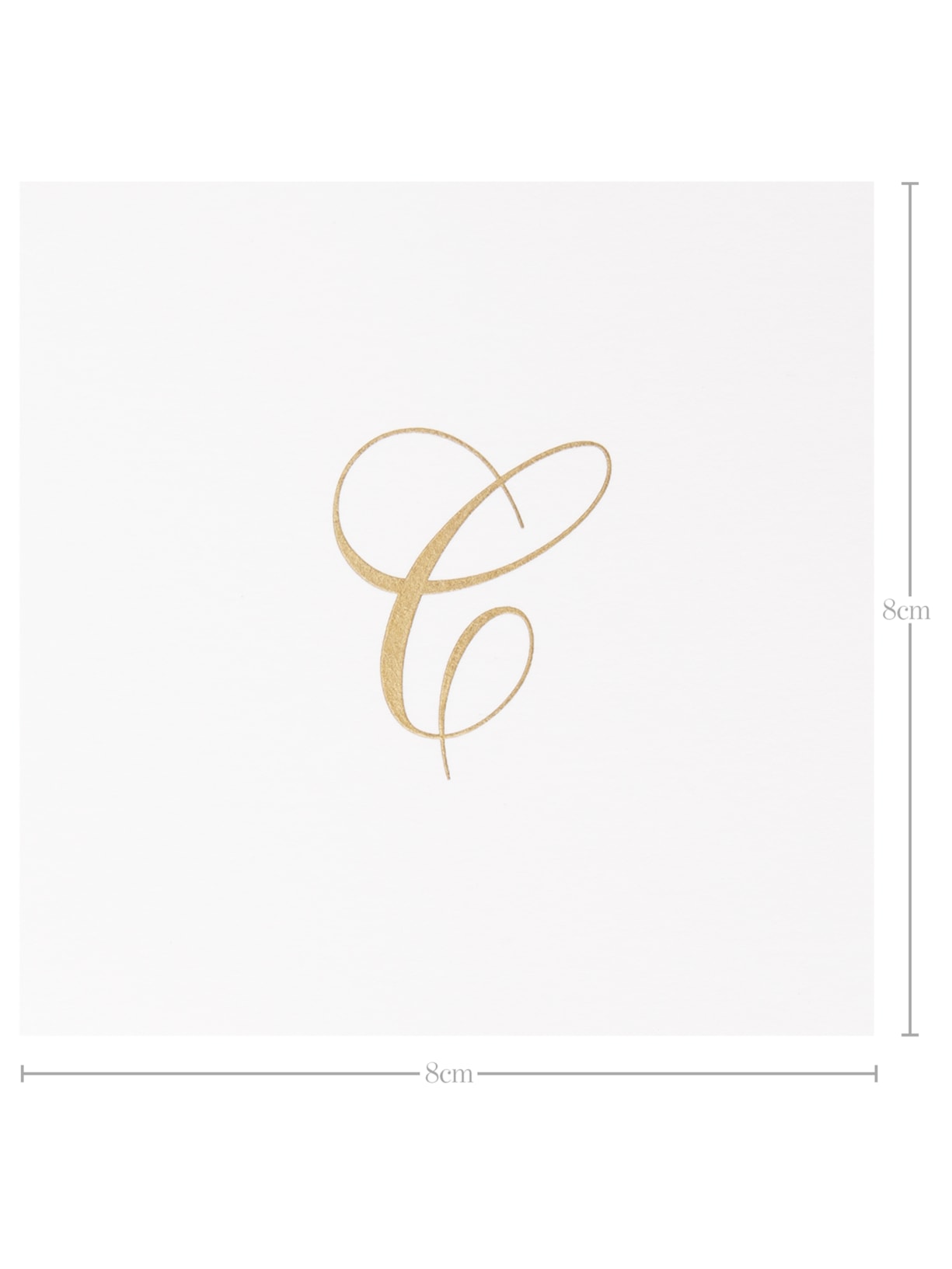 Kit Monograma Clássico C Branco Nina Write