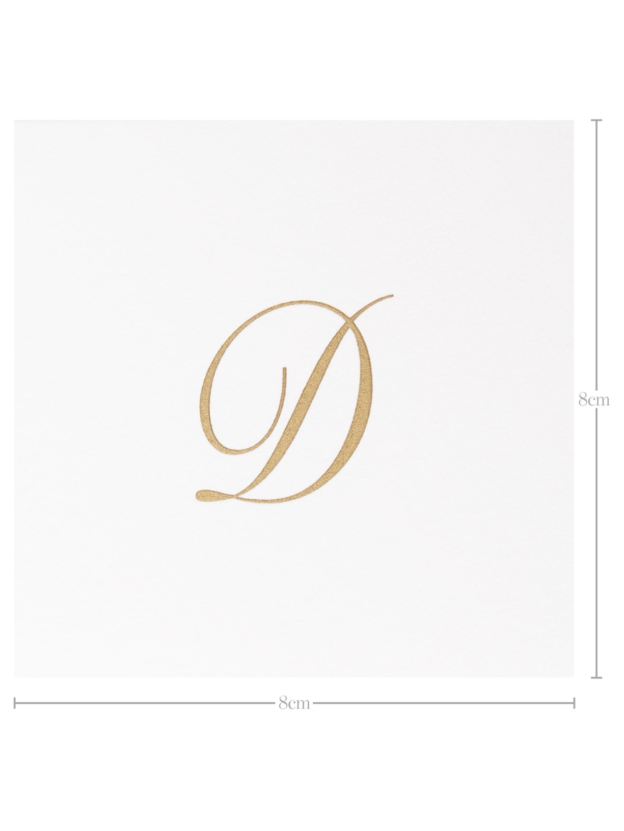 Kit Monograma Clássico D Branco Nina Write