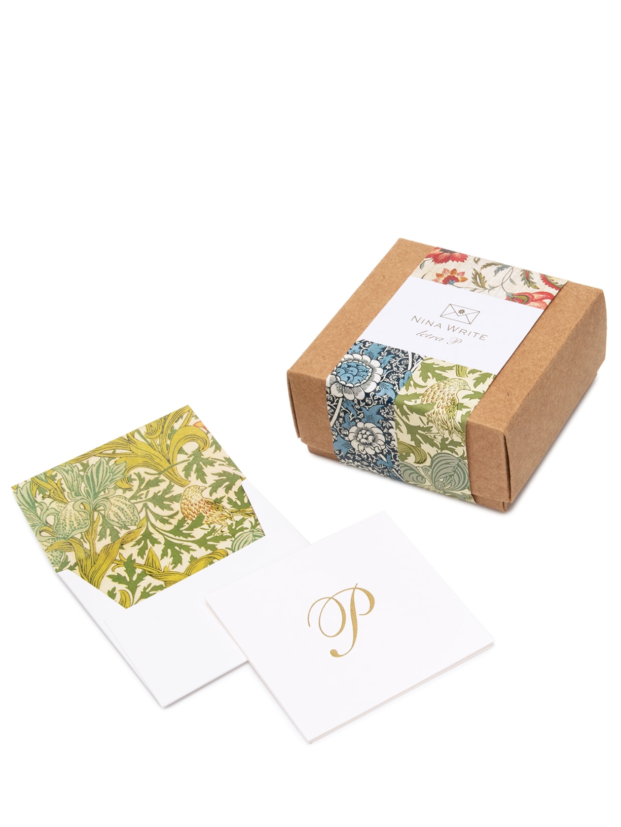 Kit Monograma Clássico P Branco Nina Write