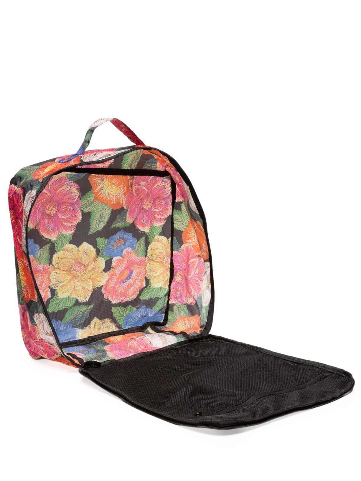 Kit Organizador Mala Trio Estampa Latina Preto Farm Etc