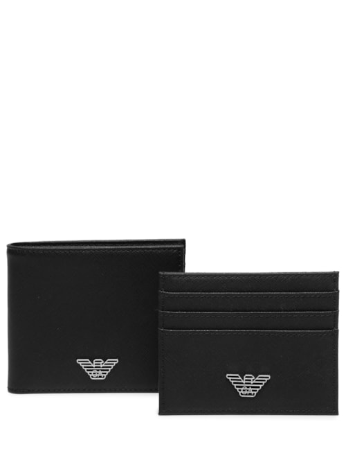 Kit Presente Carteiras Masculinas - Preto