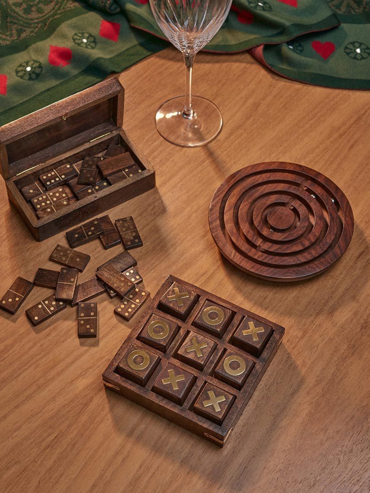 Labirinto Wood Marrom Le Lis Casa