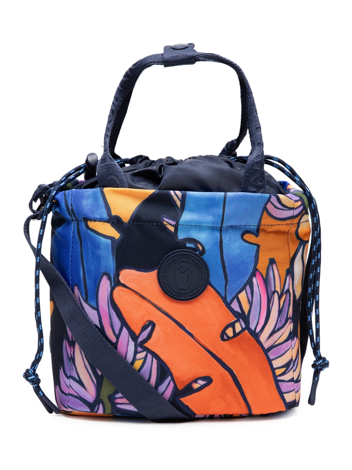 Lancheira Feminina Ziriguidum Banana Flora - Azul