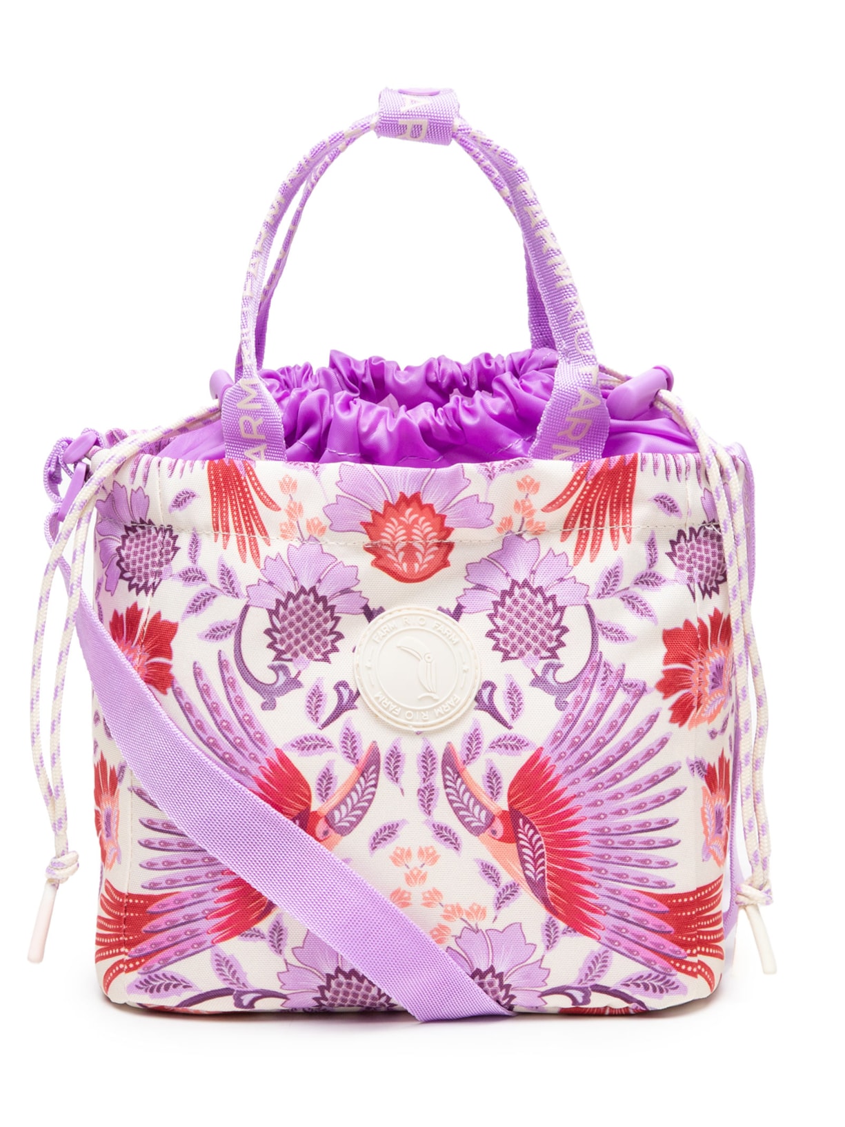 Lancheira Feminina Ziriguidum Romance De Tucano - Roxo