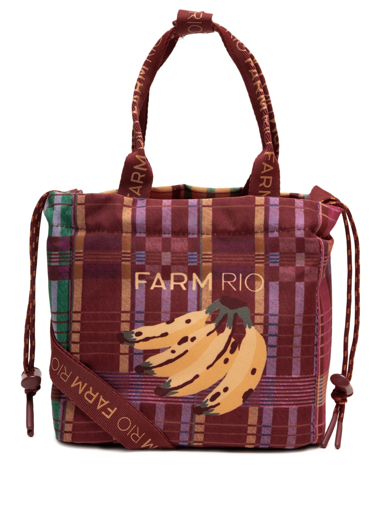 Lancheira Feminina Ziriguidum Sofia Xadrez - Vermelho