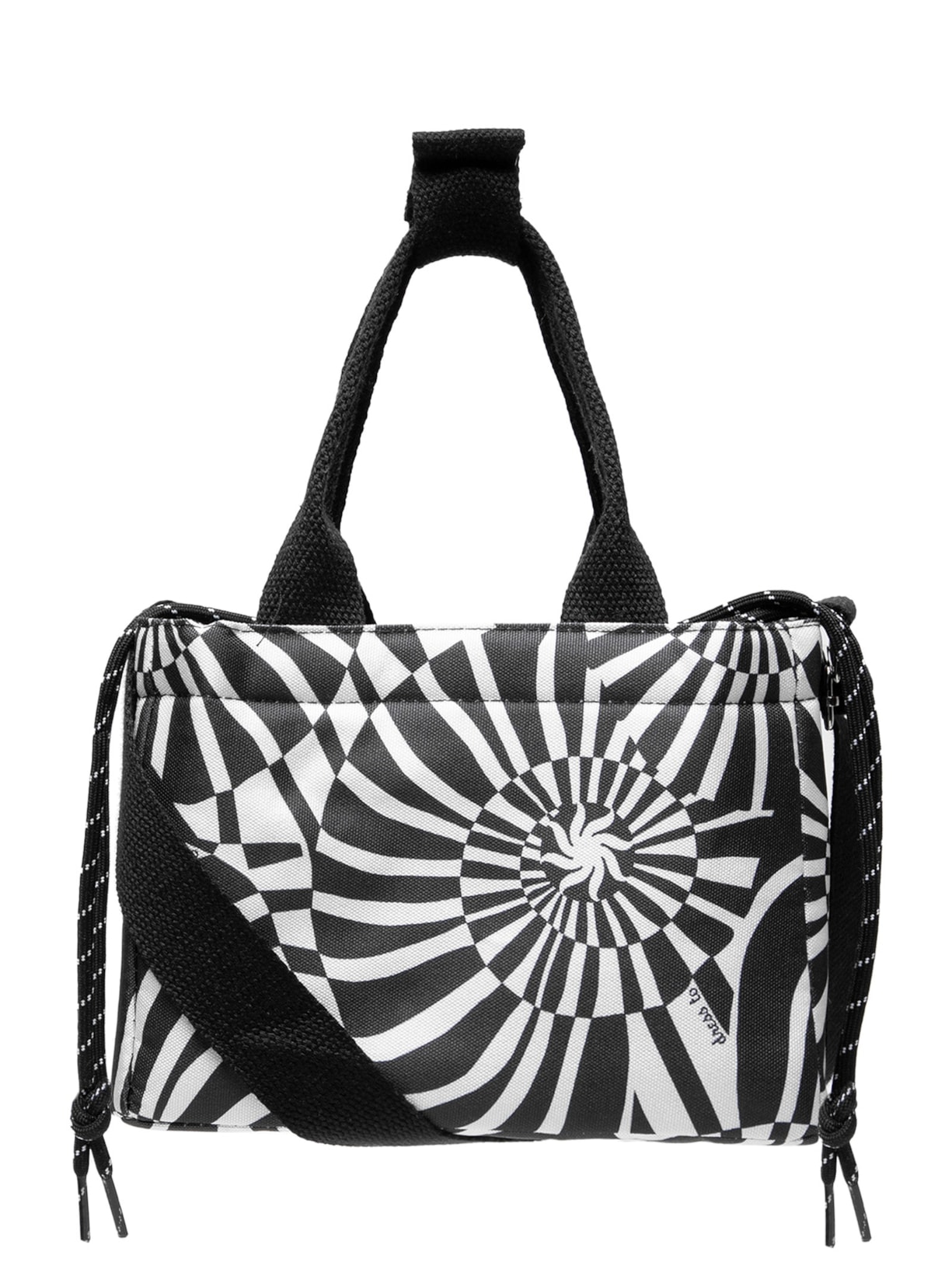 Lancheira Térmica Estampa Infinito - Preto