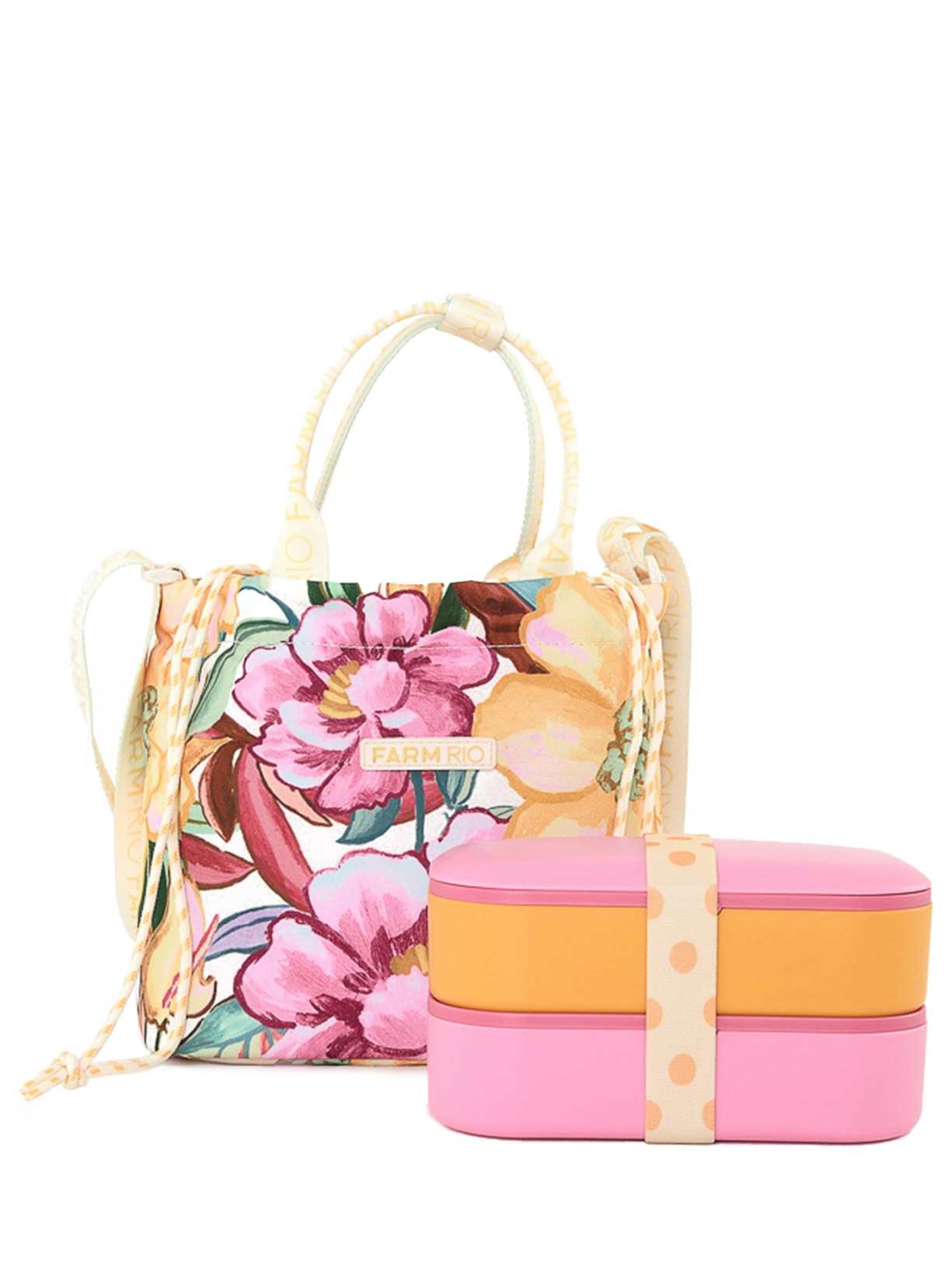 Lancheira Ziriguidum Max Folhagem De Inverno Rosa Farm Etc