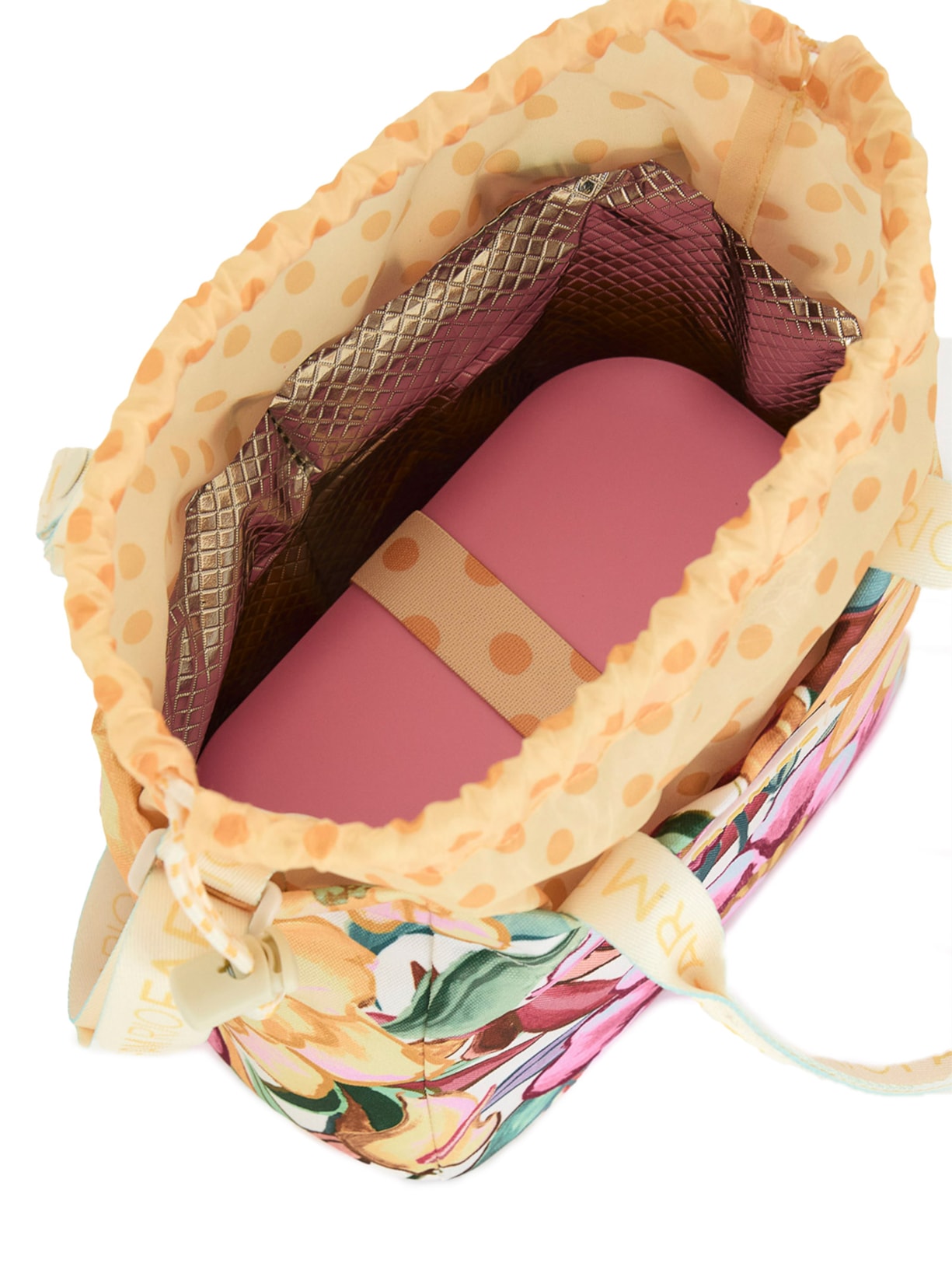 Lancheira Ziriguidum Max Folhagem De Inverno Rosa Farm Etc