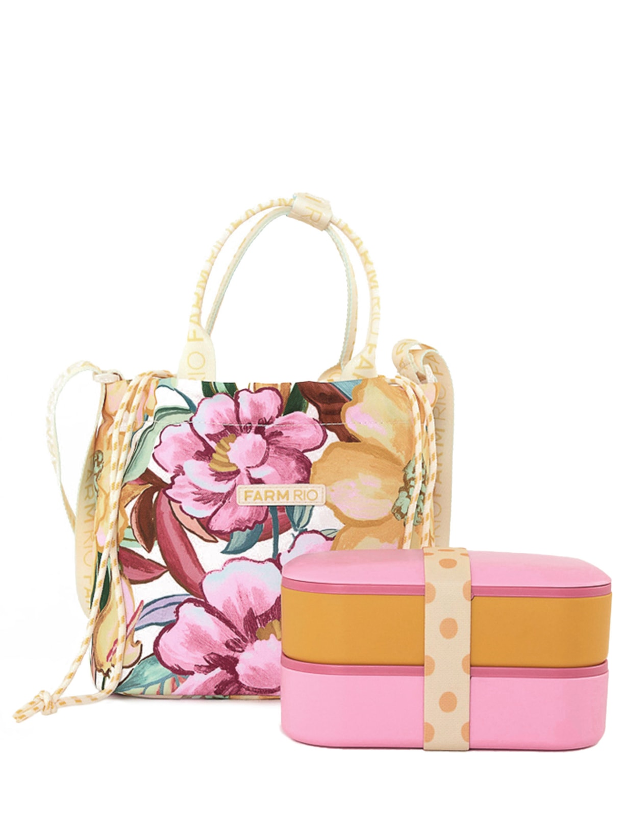 Lancheira Ziriguidum Max Folhagem De Inverno Rosa Farm Etc