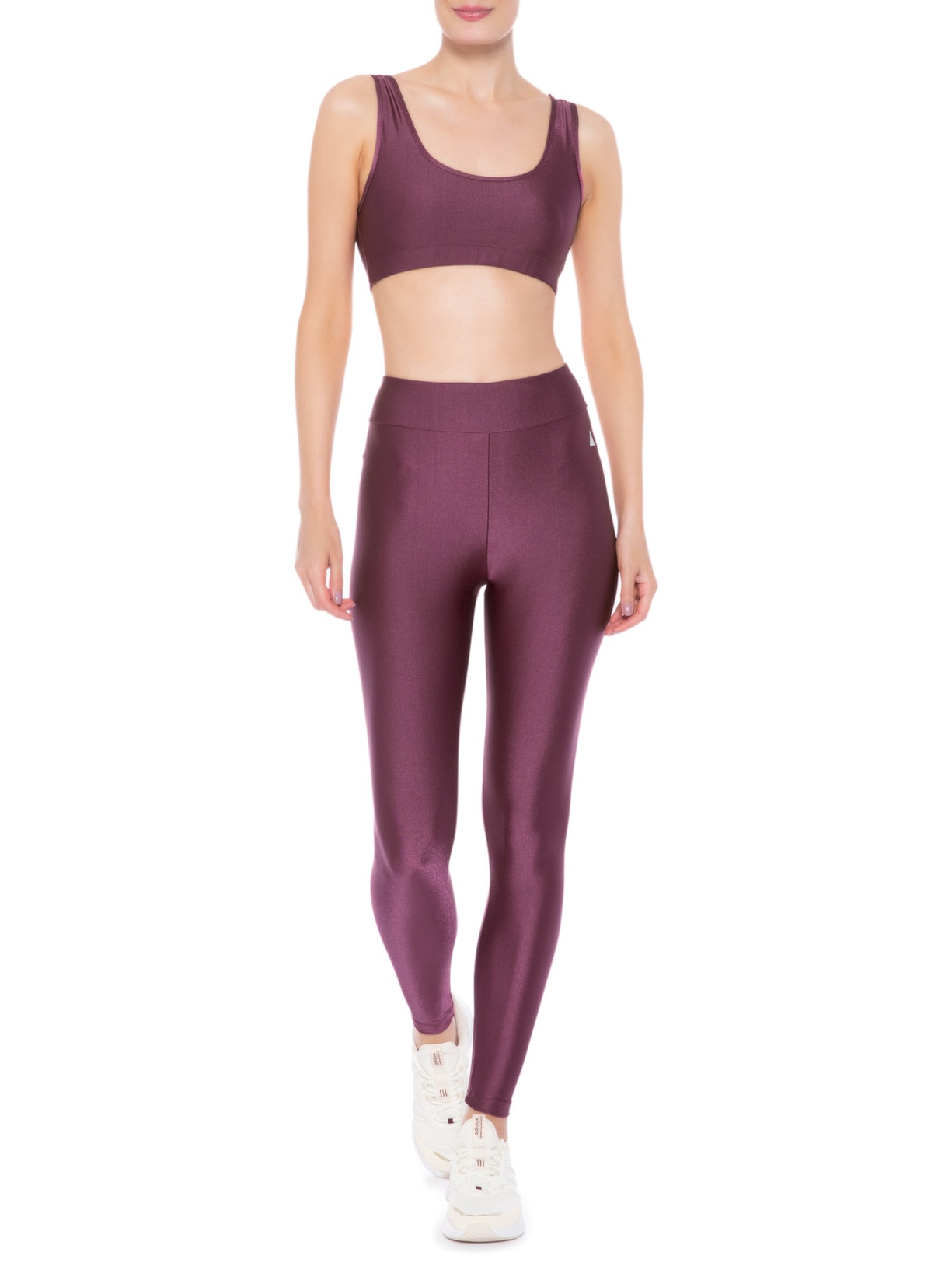 Legging Basic Color Roxo Lauf