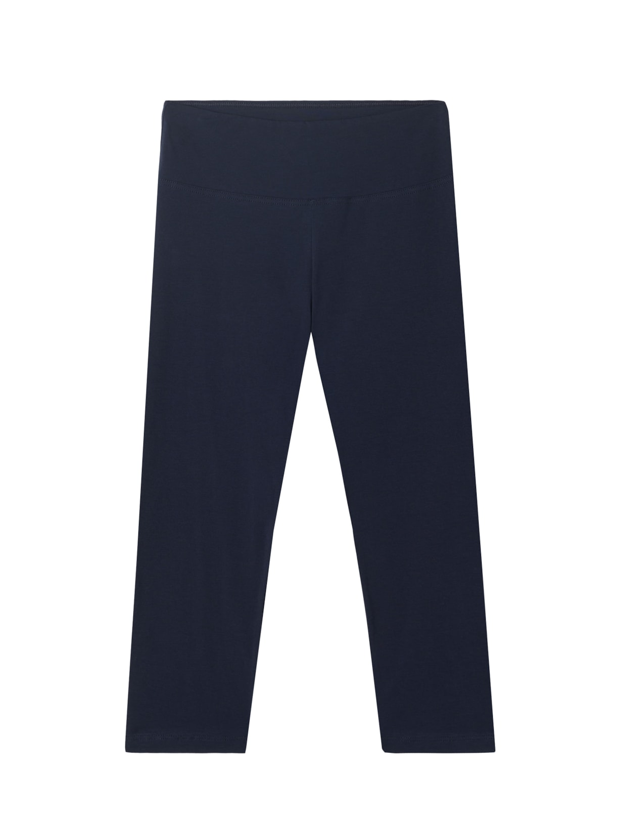 Legging Capri Em Algodão Supima - Azul