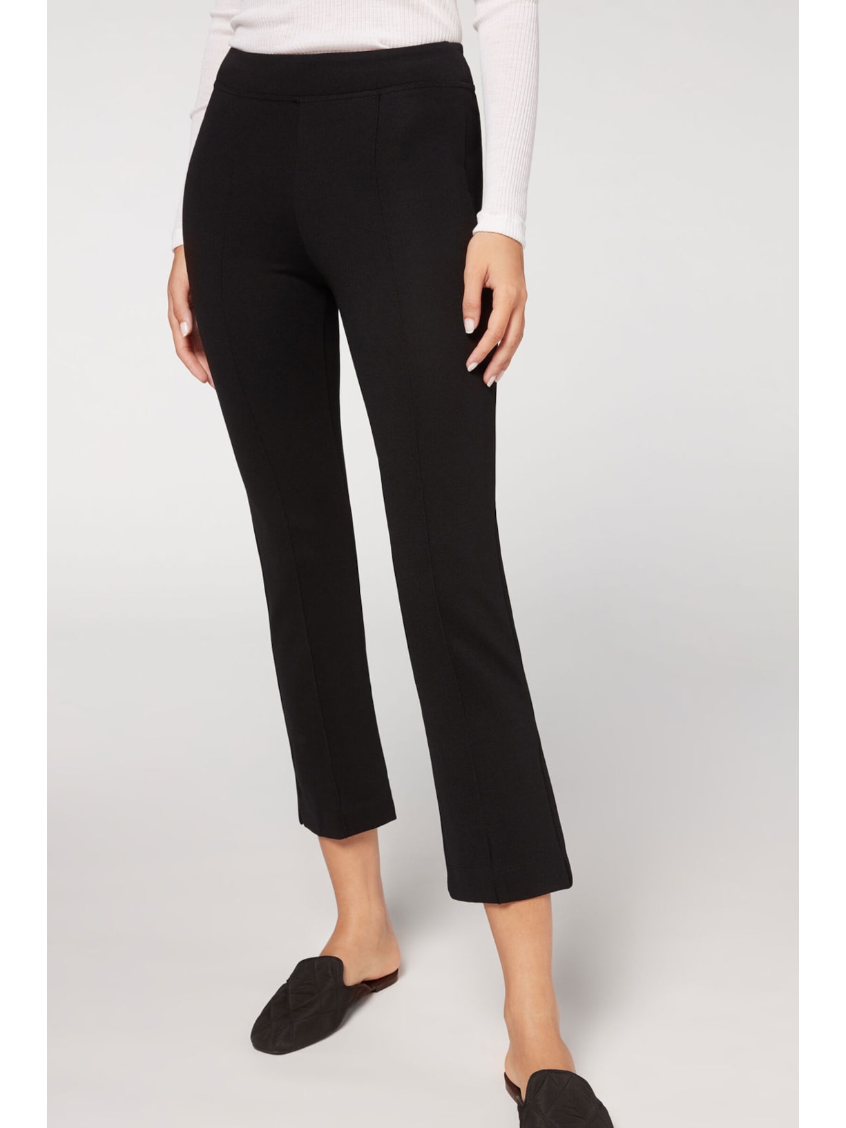 Legging Cigarette Preto Calzedonia