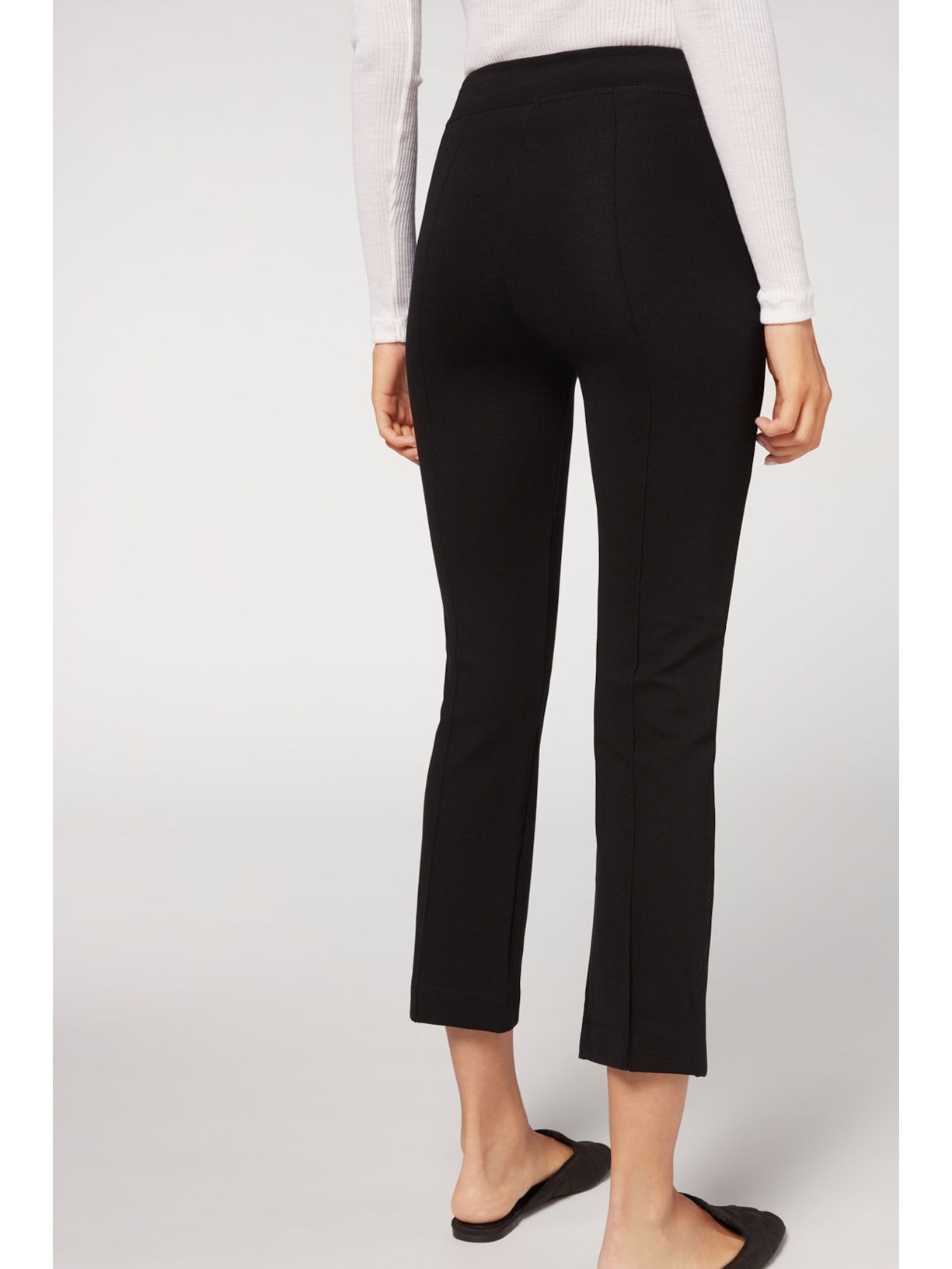 Legging Cigarette Preto Calzedonia