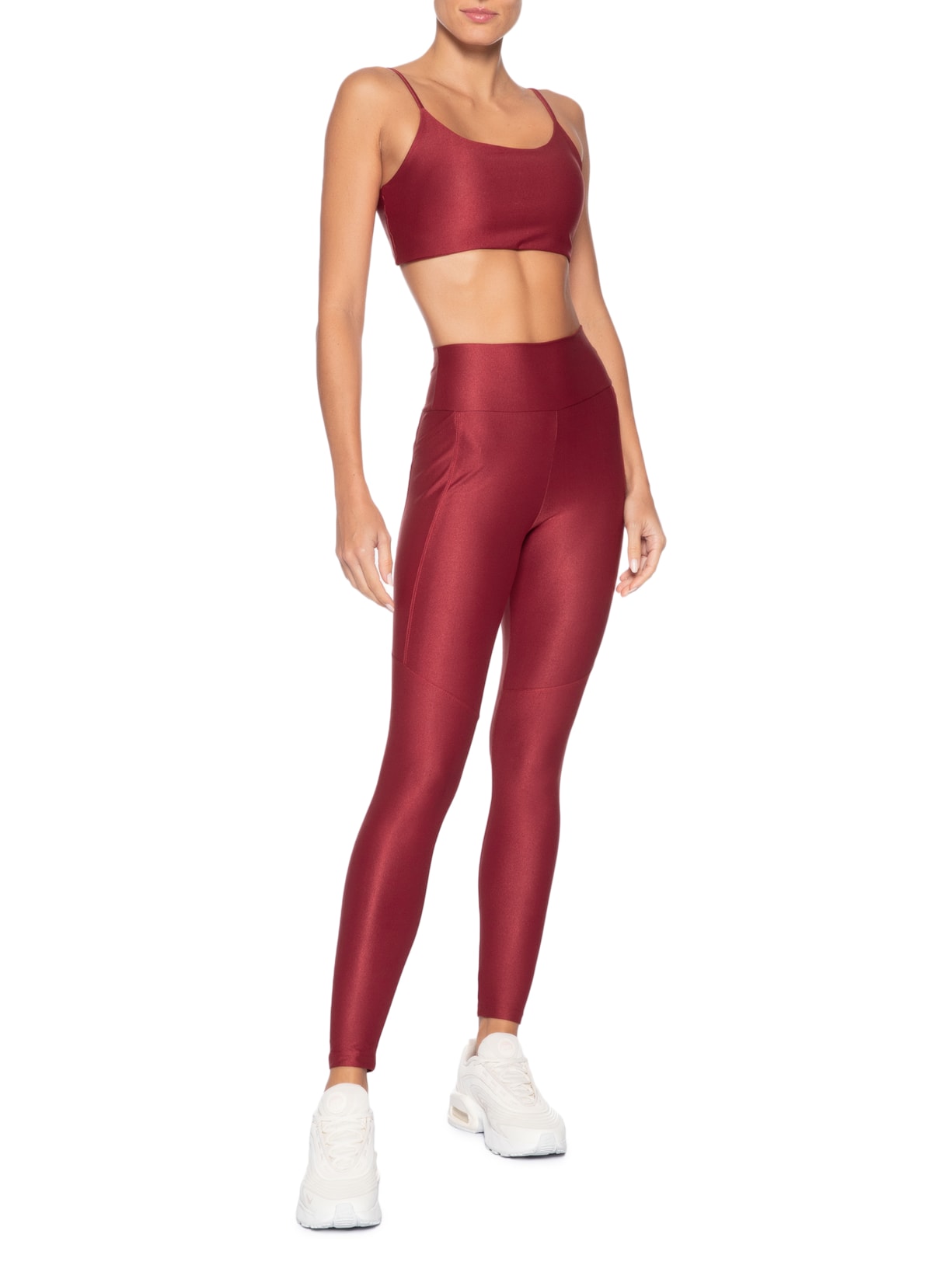 Legging Feminina Allure Adaptiv Vermelho Live!
