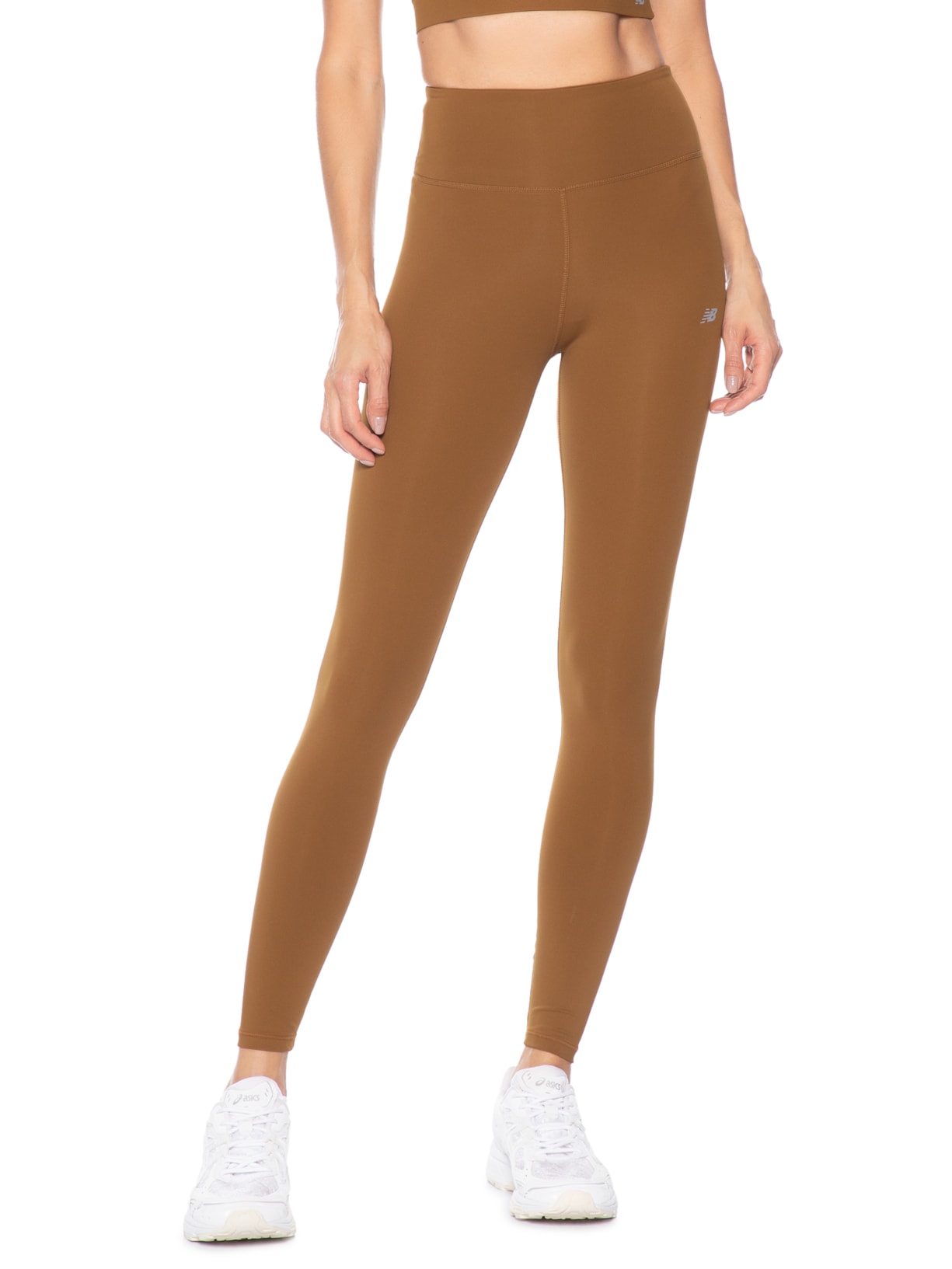 Legging Feminina Harmony High Rise Marrom New Balance