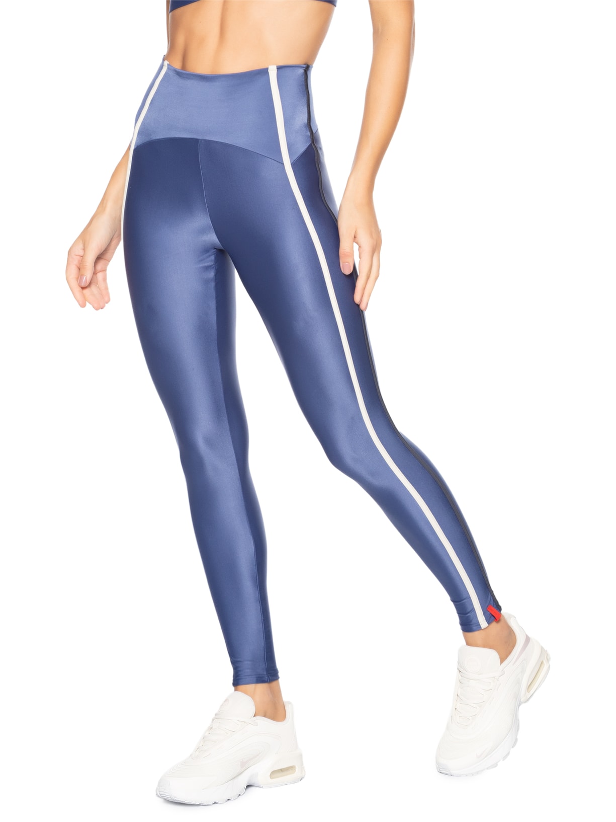 Legging Feminina Lisa Azul Body For Sure