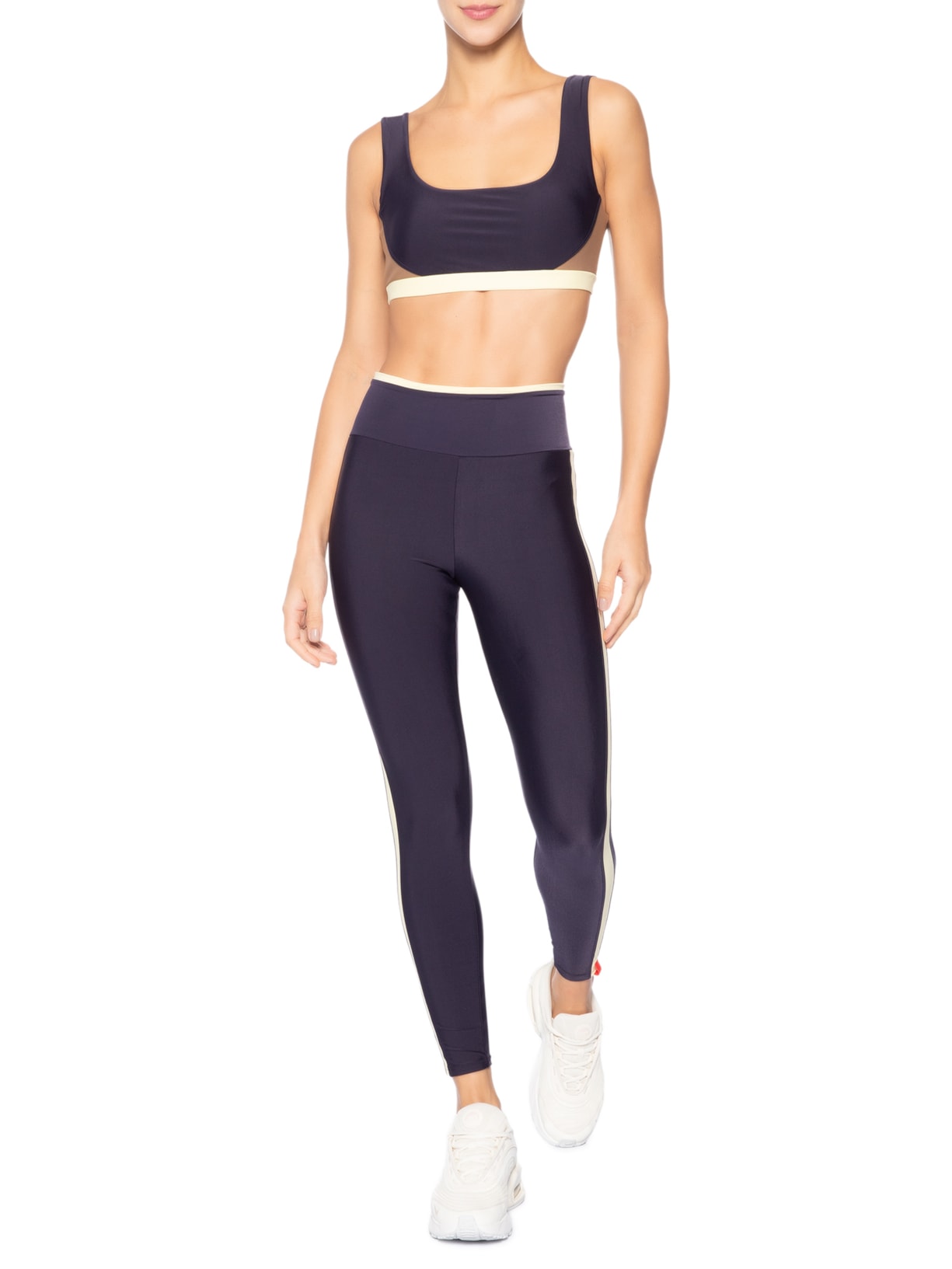 Legging Feminina Lisa Azul Body For Sure