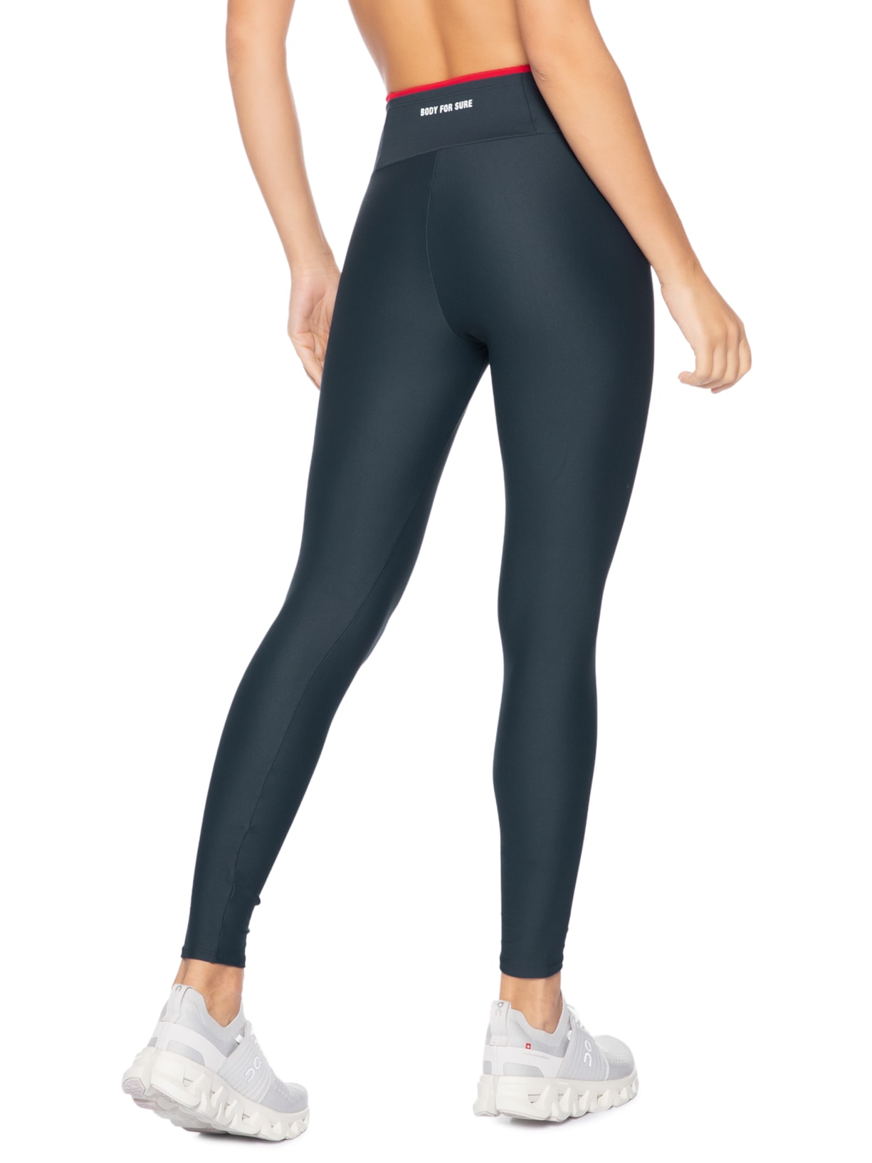 Legging Feminina Lisa Cinza Body For Sure