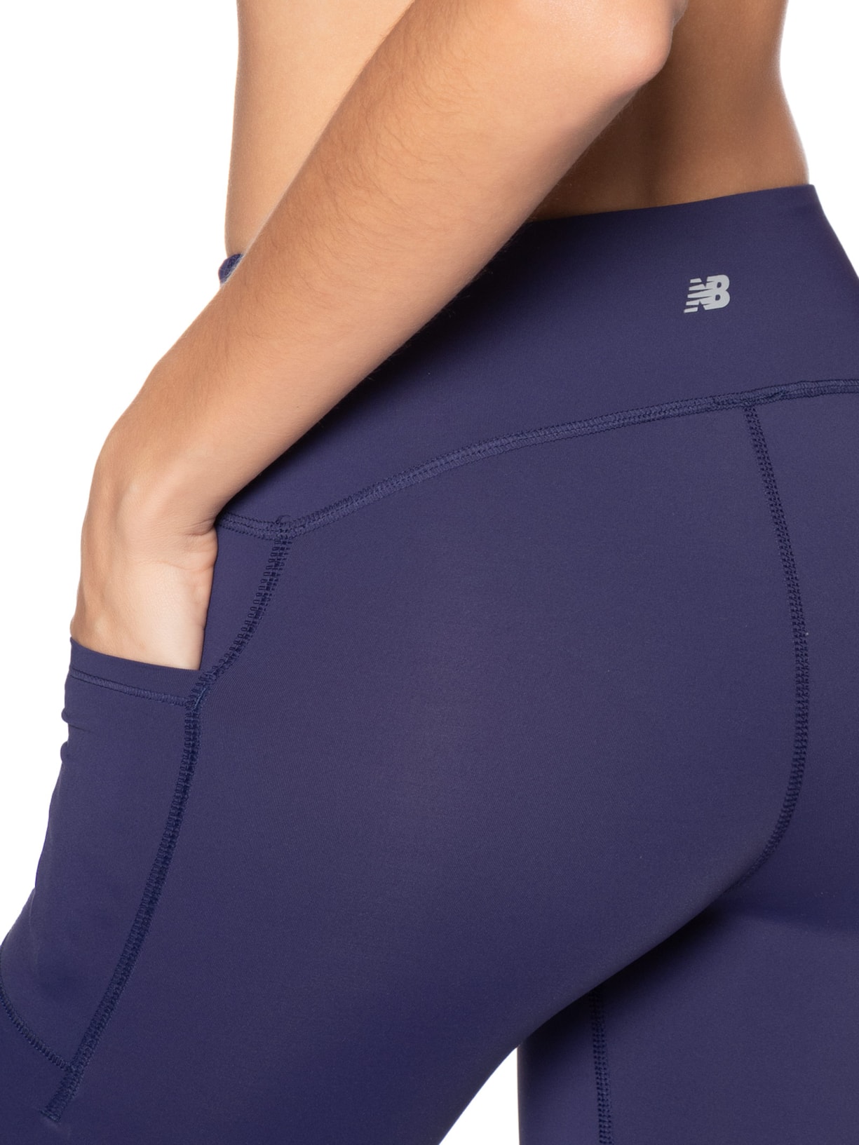 Legging Feminina Sleek Roxo New Balance