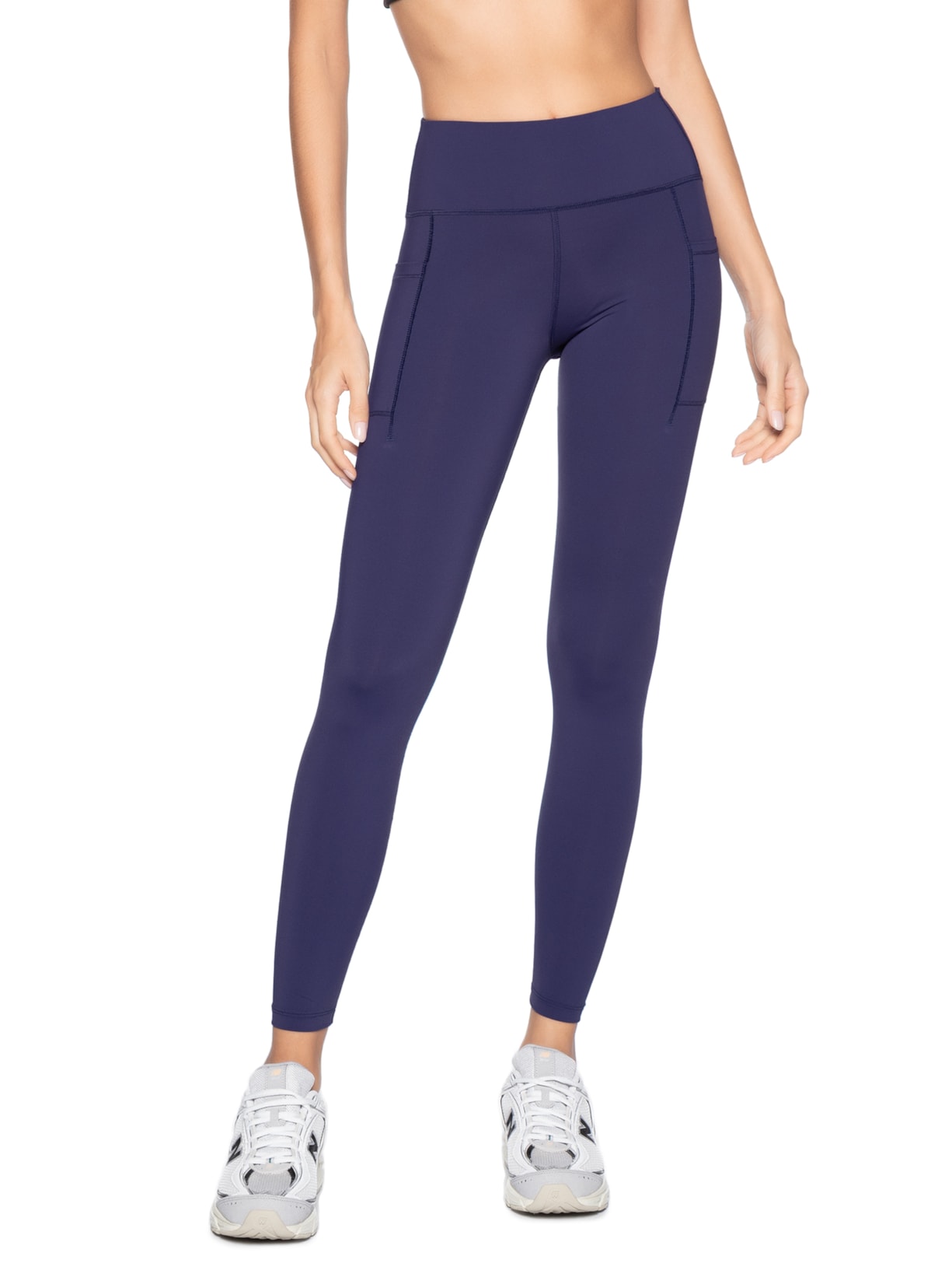 Legging Feminina Sleek – Roxo New Balance