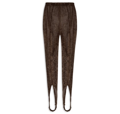 Legging Feminina Velour - Marrom