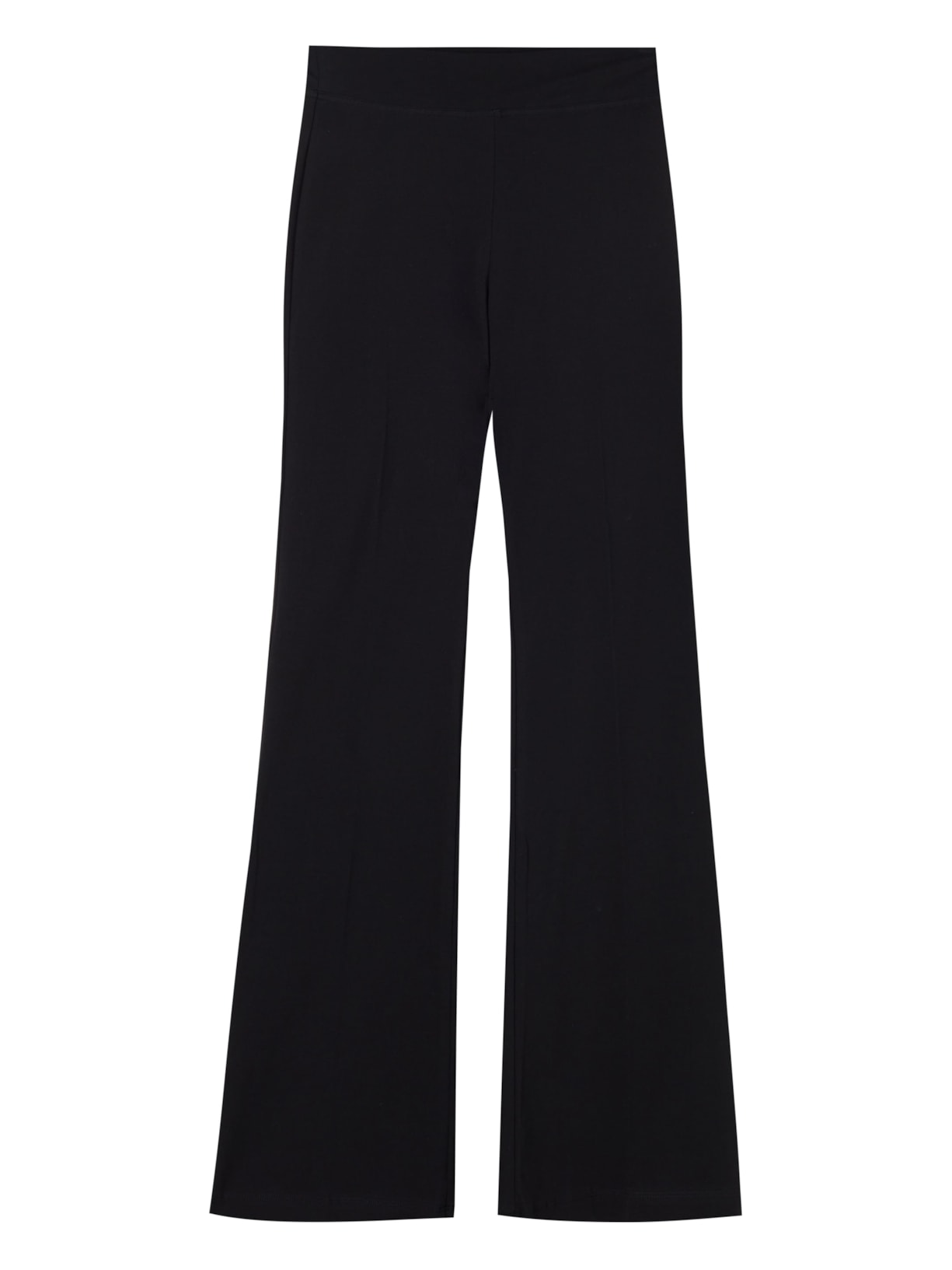 Legging Flare Em Algodão Supima - Preto