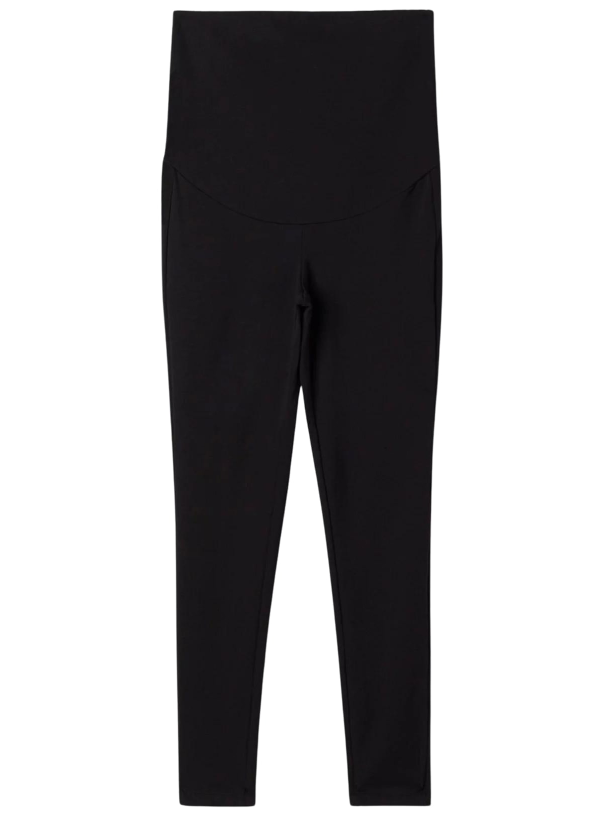 Legging Maternidade Em Algodão - Preto