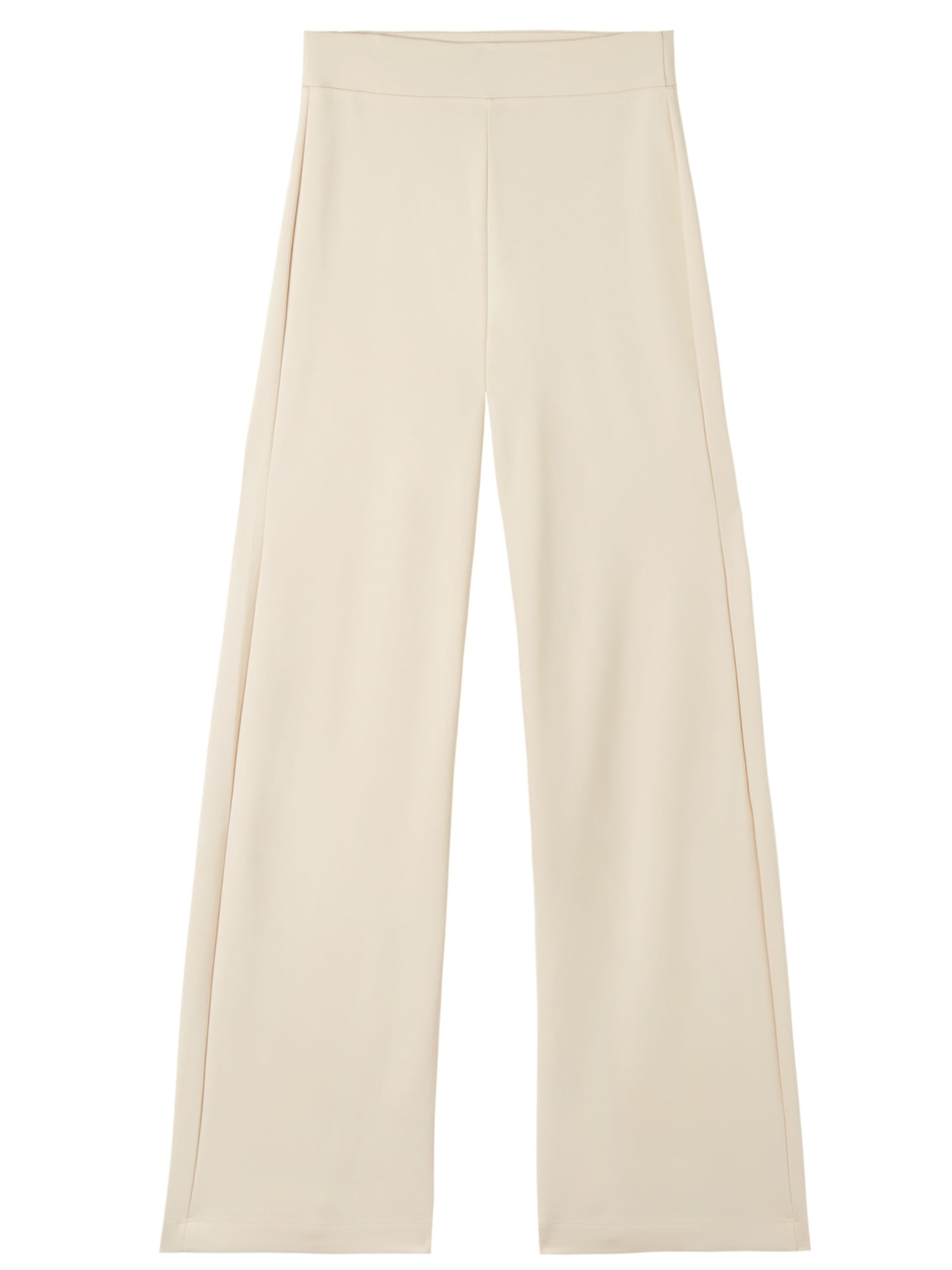 Legging Pantalona Em Malha Milano - Off-White
