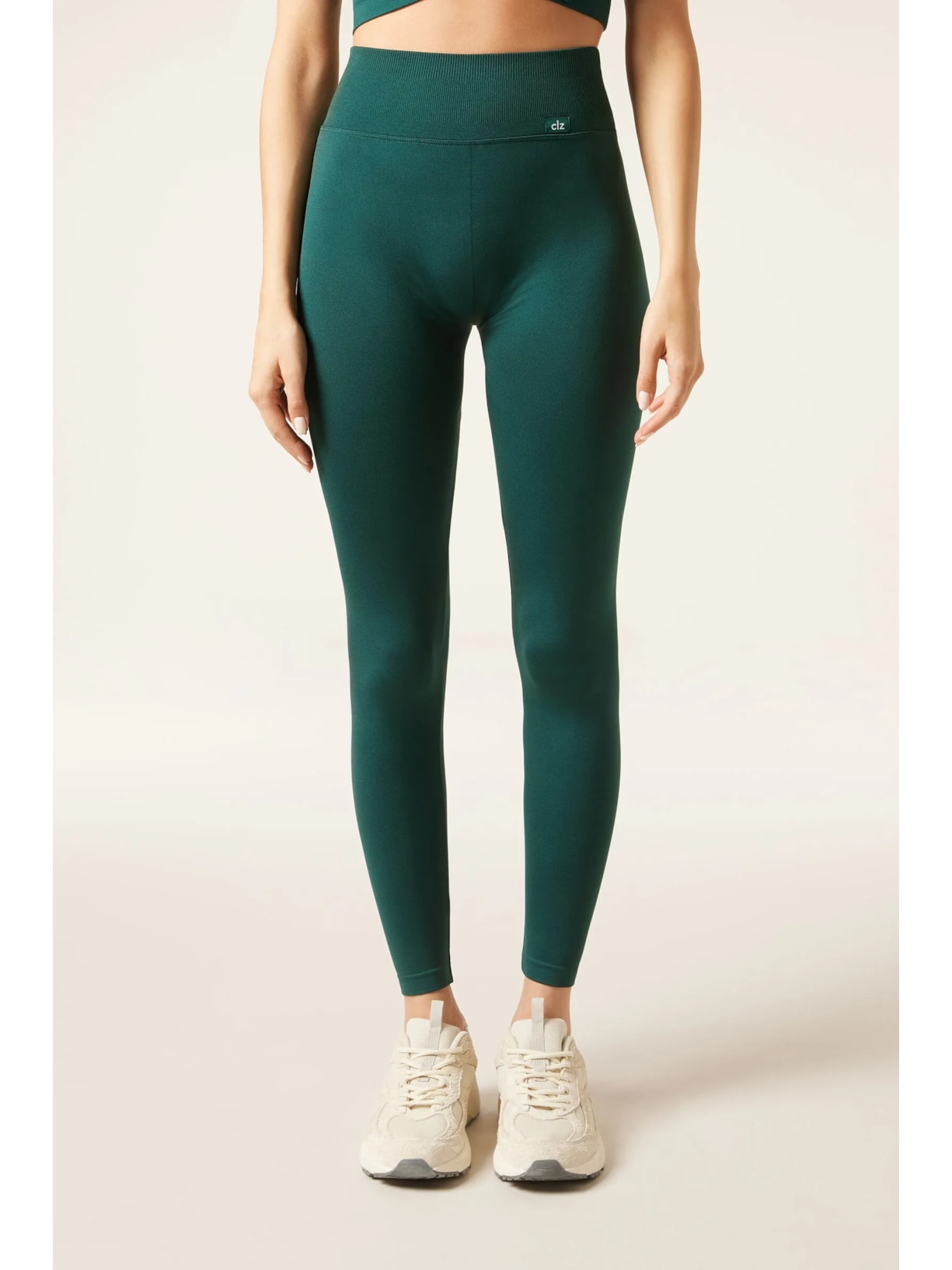 Legging Scrunch Verde Calzedonia