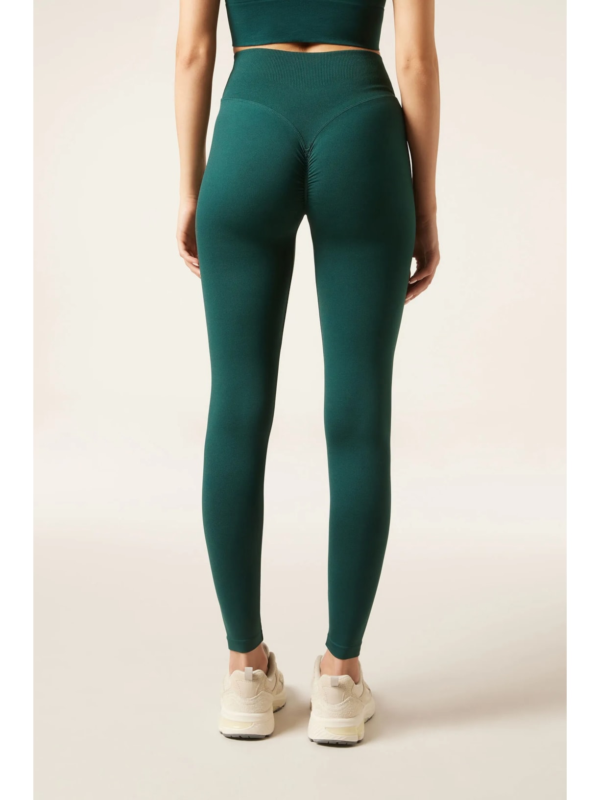 Legging Scrunch Verde Calzedonia
