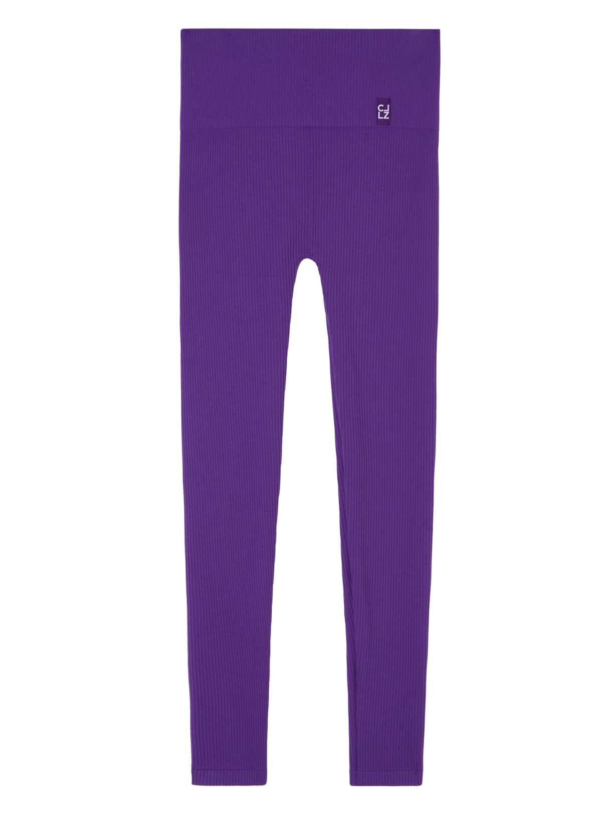 Legging Seamless Com Canelado Fino - Roxo