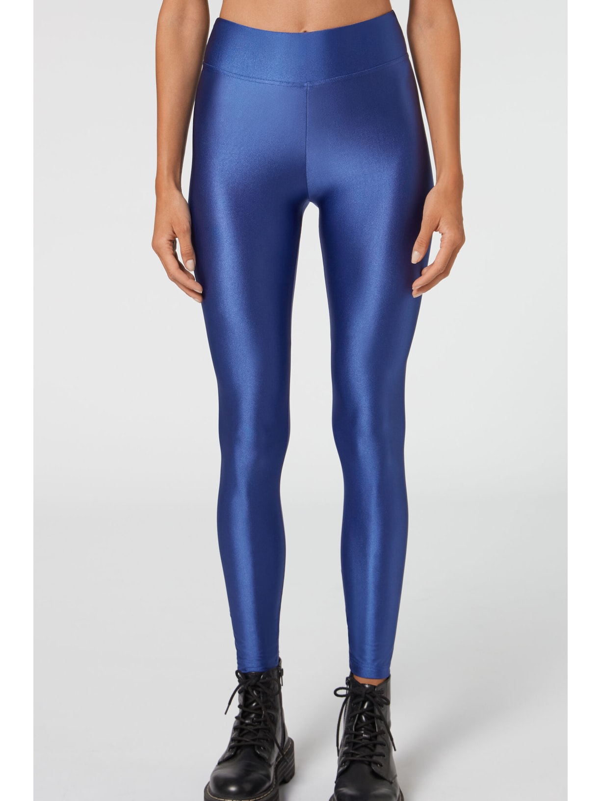 Legging Superbrilhante Azul Calzedonia